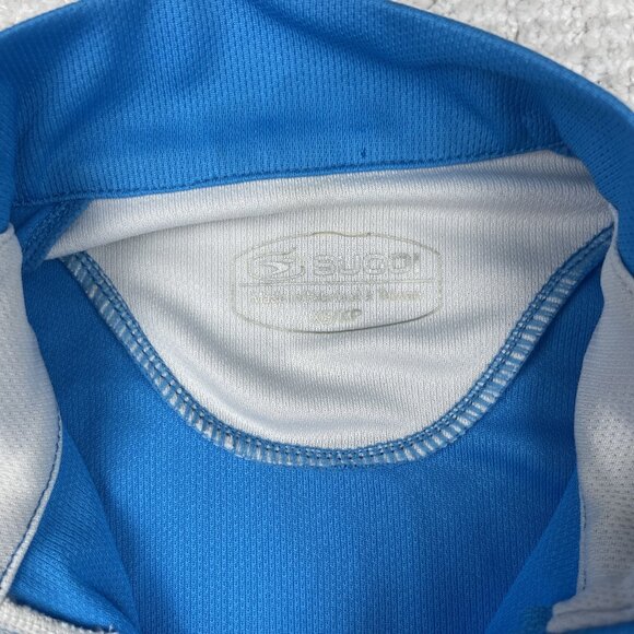 SUGOI Full Zip Cycling Womens Jersey Blue Sleeveless XS Sports Activewear - Picture 8 of 16